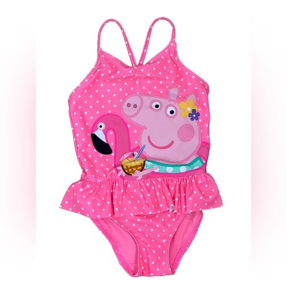 H&M Other - SOLD! H&M Pink Peppa Pig One Piece Swimsuit 2T #B0761